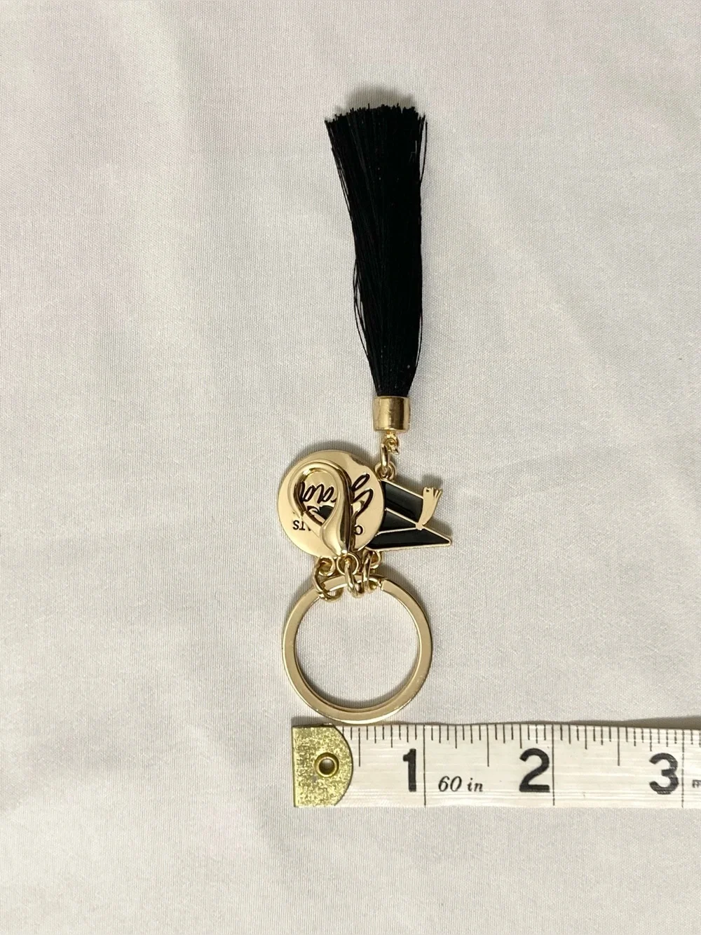 Congrats Grad Graduation Cap and Tassel Keychain